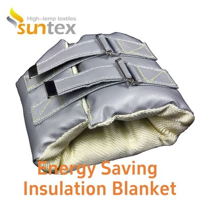 Custom Removable Thermal Insulation Covers - High Temperature Resistant Industrial Heat Insulation Blankets for Pipes, Valves, Machinery