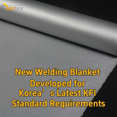 Welding Fire Blanket Industrial High Temperature Resistant Fiberglass Fire Blanket for Workshop Welding Safety