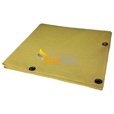 Fiberglass Welding Blanket, High Temperature Resistant Weld Spatter Protection Blanket
