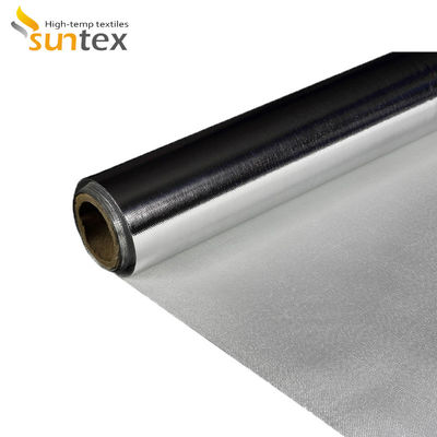 Fire Resistant Fiberglass Cloth with Aluminum Foil Lamination