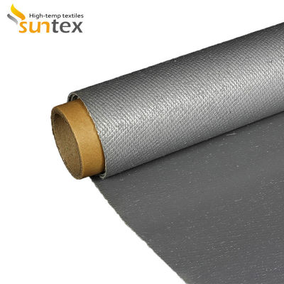 Heat-proof silicone treated fiberglass fabric with superb temperature tolerance