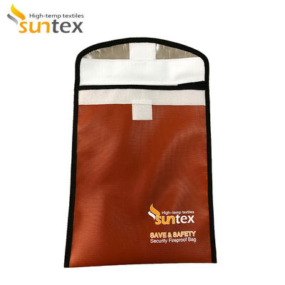 The Suntex fireproof and water-resistant document bag
