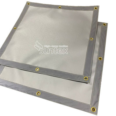 Double Coated Silicone Fiberglass 36'' Fire Pit Mats Protector