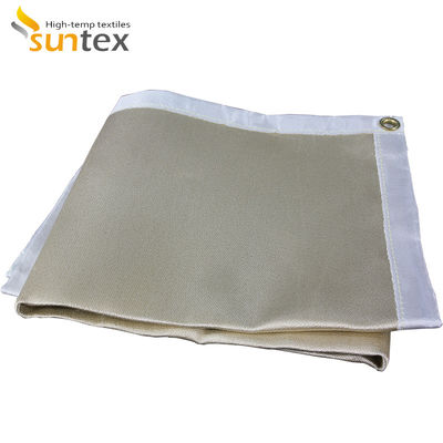 Yellow Silicone Coated Glass Cloth - Emergency Fire Blanket