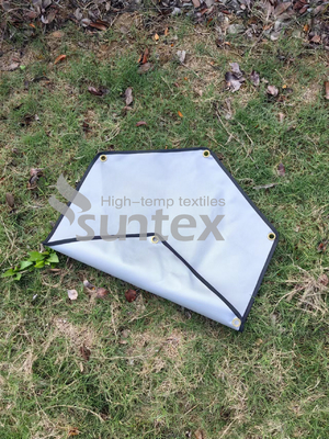 Opnieuw te gebruiken Vuurvast Mat Grill Pads Protect voor Dek, Terras, Openluchthoutskool, Rokers, Houten Vloer, Binnenopen haardmat