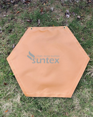 De brand Pit Mat Grill Mat, de Vuurvaste Mat van DocSafe 4 Lagen maakt Mat voor Kuil van de het Gras de Openlucht Houten Brandende Brand van het Dekterras vuurvast