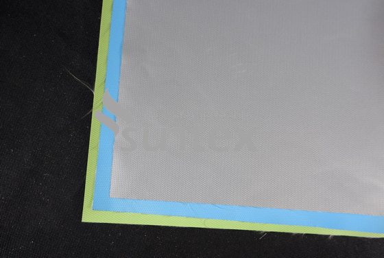 Silicium Met een laag bedekte van de de Glasvezelstof van de Glasvezeldoek Silicone Met een laag bedekte Vuurvaste Rubber de stoffendoek op hoge temperatuur