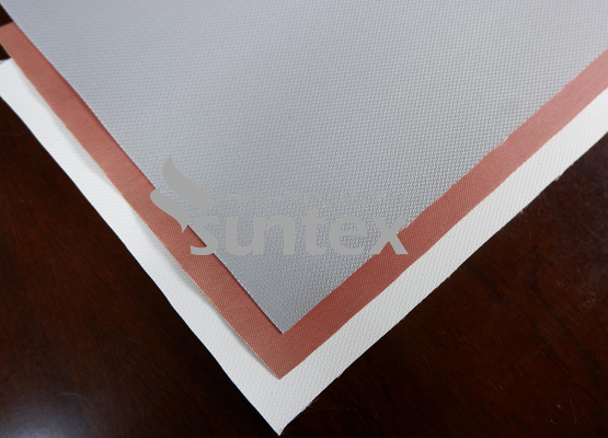 Uitstekende van de Stoffengrey glass fiber fabric with van het Kwaliteits Vuurvaste Silicone het Siliconedeklaag