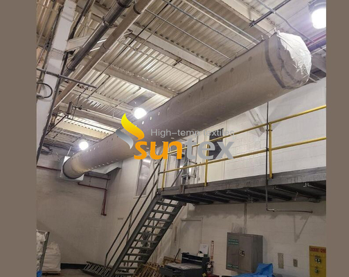 Van de de Stoffenlucht van China de Producten Aangepaste van de Distributiebuizen Met een laag bedekte Stof Pu