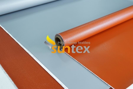 stof van de silicone de rubber met een laag bedekte glasvezel