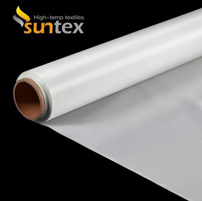 High Performance Fire Curtain Fabric with 550°C Temperature Resistance, 0.6mm Thickness, and EN-13501 Certification