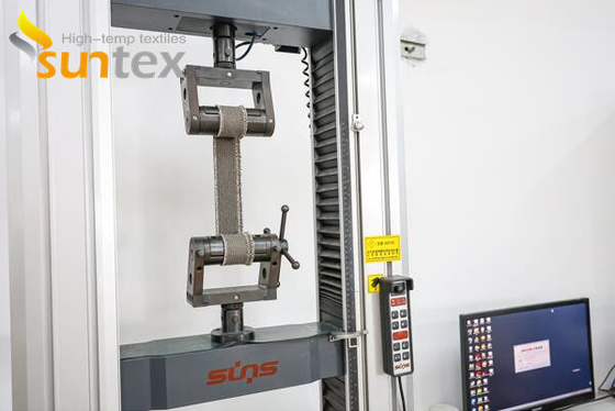Het Silicone met hoge weerstand bedekte de goede chemische weerstand van de Glasvezelstof tegen zuren en loog voor de Verbinding van de Stoffenuitbreiding met een laag