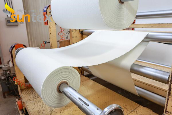 Het Siliconetextiel van de Hittebestendigheids Uitstekende Deklaag voor Industriële Thermische Dekking