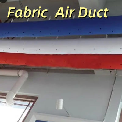 Industrial Design Style Air Duct Stof Gereduceerd Geluidsvertragend Vlamvertragend met lekvrije isolatie voor gymkeldertoepassingen