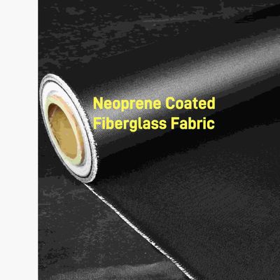 Warmtebestand en thermische isolatie Neopreen beklede glasvezelstof