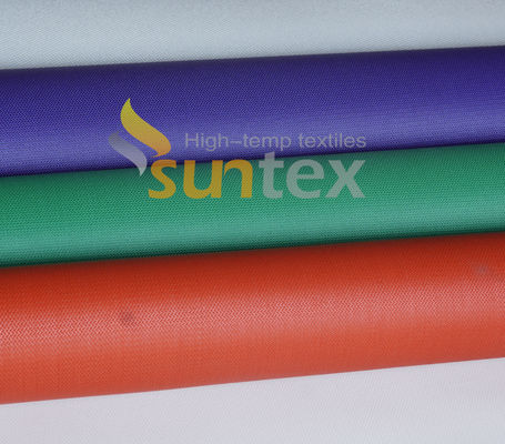 Hoogtemperatuur Silicone Stof Brandbestendige Silicone Gecoate Glasvezel Stof Brandbestendige Vezel Stof