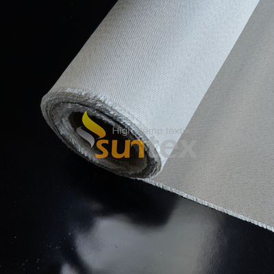 Brandbestendige brandwerende stof Rollenstof PU-gecoat glasvezelstof voor branddekmateriaal Blind snijwelding
