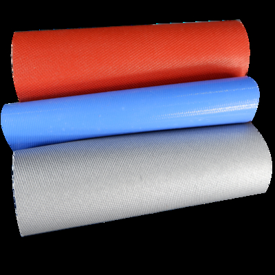 Flexible Silicone Coated Fiberglass Fabric with 1 / 1.2 / 1.5 Meter Width and 50 m / 100 m Roll Length for High Temperature Applications