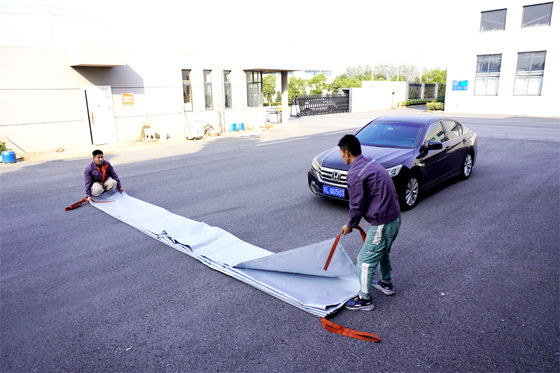 Portable EV Car Fire Blanket with 550℃/1000℃ Thermal Resistance for Oxygen Deprivation Fire Control