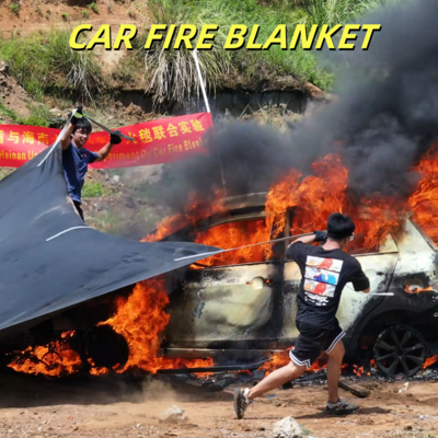 Grijs branddek voor elektrische auto's 550°C-1000°C