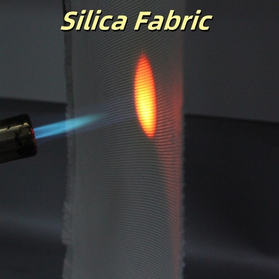 Vermiculiet Silica bedekte glasvezel Stof 1200°C Lasdek