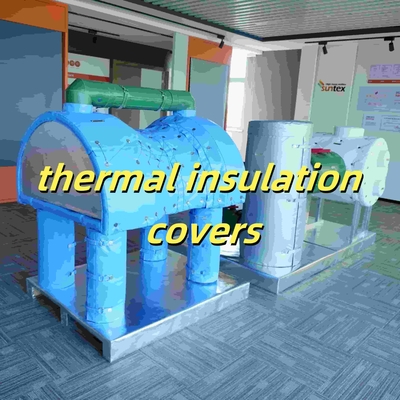 Persoonlijke thermische isolatie jas 1000°C weerstand 25-100mm dik