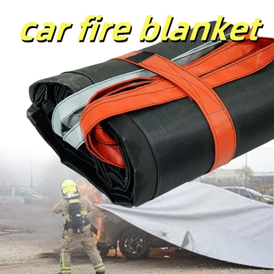 Branddek voor elektrische auto's Grijs 550°C Warmteweerstand voor brand van lithium-ionbatterijen