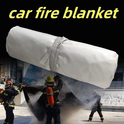 Branddek voor elektrische auto's Grijs 550°C Warmteweerstand