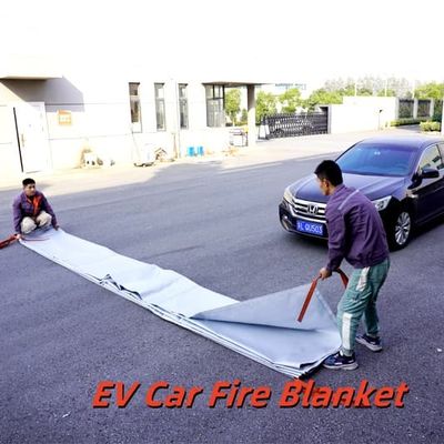 Suntex Fire Pit Mat with 60-Minute Coverage and Explosion Mitigation for Oxygen Deprivation in EV Car Fires