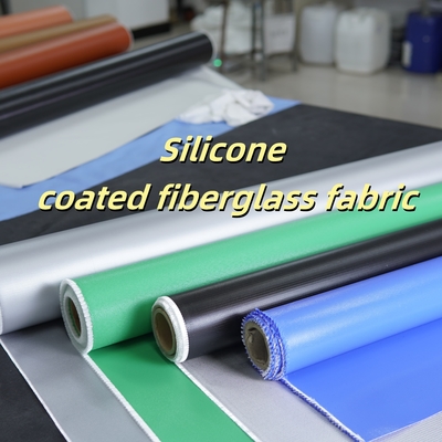 Met siliconen gecoat glasvezelweefsel 400 g/m² -50°C tot 500°C brandvertragend