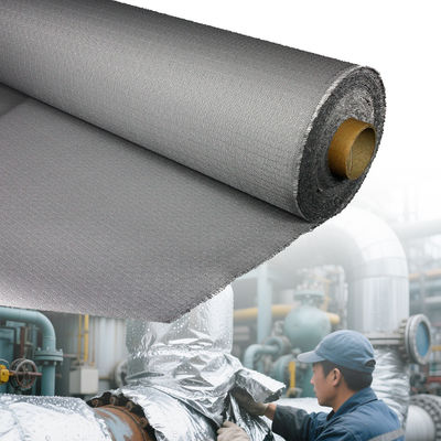 Multifunction High Silicone Coated Fiberglass Fabric with 50 m / 100 m Roll Length for Heat Resistant Applications