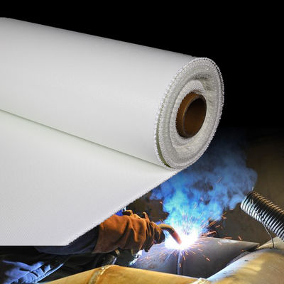 Durable Water Repellent Silicone Coated Fiberglass Fabric with 50 m / 100 m Roll Length for High Temperature Applications