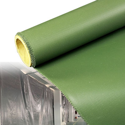 Durable Water Repellent Silicone Coated Fiberglass Fabric with 50 m / 100 m Roll Length for High Temperature Applications
