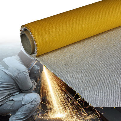 Durable Water Repellent Silicone Coated Fiberglass Fabric with 50 m / 100 m Roll Length for High Temperature Applications