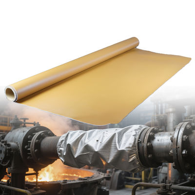 Fireproof Silicone Coated Fiberglass Fabric with Sparks Resistance and Weatherproof Properties for Welding Blankets