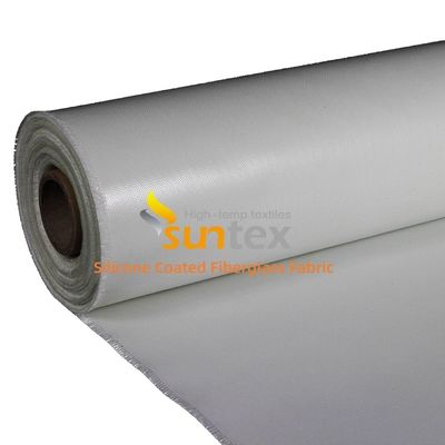 Weatherproof Water Repellent Silicone Coated Fiberglass Fabric with 50 m / 100 m Roll Length