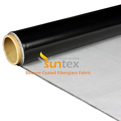Double Sided Silicone Coated Fiberglass Fabric with Enhanced Durability and 50 m / 100 m Roll Length