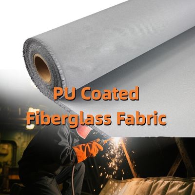 Fireproof Fiberglass Cloth Welding Blanket with No Itch Blue/Black Color and 460 g/sqm Weight