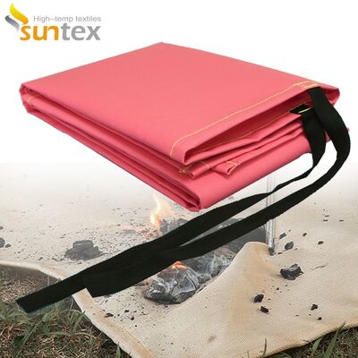 High Temperature Resistance Large Size Portable Fire Blanket for Emergency and Welding Protection