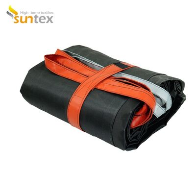 550°C/1000°C Thermal Resistant EV Fire Blanket: Heavy-Duty, Quick-Deploy, Oxygen-Suffocating