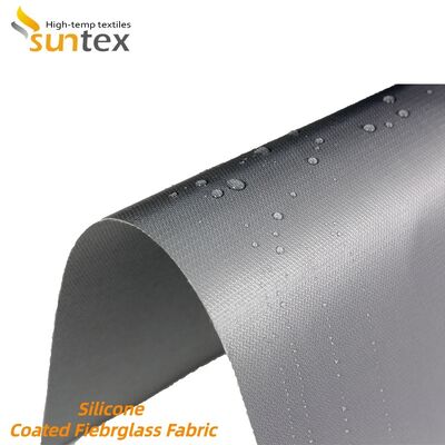 High-Temperature Resistant Fireproof Silicone Coated Fiberglass Fabric 850g/m2 for Heat Insulation