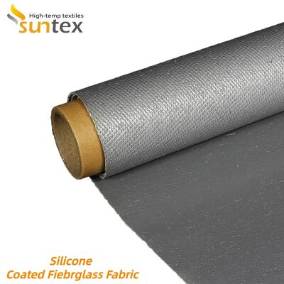 Fireproof High Strength Silicone Coated Fiberglass Fabric with Chemical Corrosion Resistance