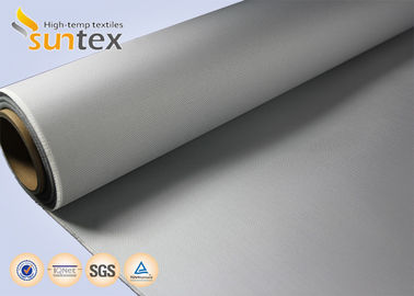 M0 Met een laag bedekte de Glasvezelbrand van het Brandbewijs Pu - het Satijn van de vertragersdoek 4H voor Flexibele Uitbreidingsverbinding