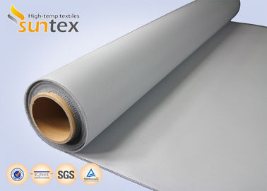 Fireproof Polyurethane PU Coated Fiberglass Fabric Fire Resistant Thermal Insulation