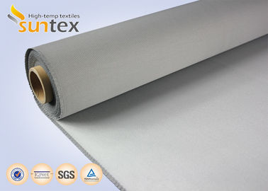 550C Bestand Pu Met een laag bedekt Broodje op hoge temperatuur 0.7mm van de Glasvezeldoek Brandbeveiliging