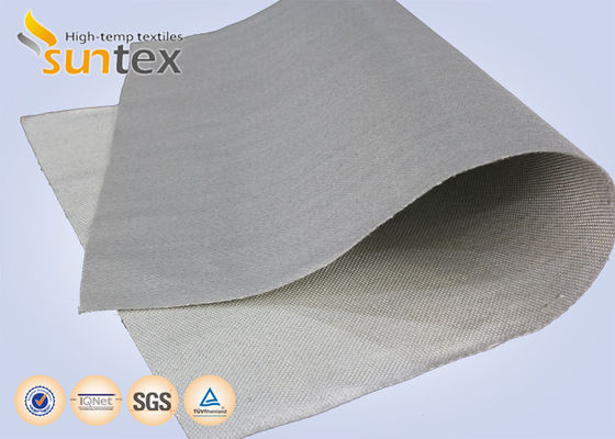 0.7mm brandwerend glasvezelstof met PU-coating, ideaal voor rookgordijn en branddek