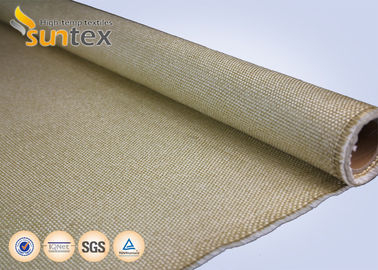 0.8mm de Doek8h Satijn Op hoge temperatuur 3784HT 550C van de Turbine Algemeen Glasvezel