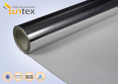 0.4mm Aluminiumfolie Thermische Weerspiegelende Stof voor de Handschoen en de Schort van de Hittebescherming