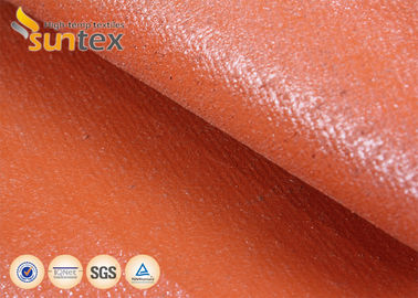 Silicone/rubber met een laag bedekte Hoge hardnekkigheid met een laag bedekte de glasvezelstof van de stoffenpolyester