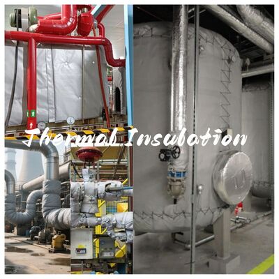 EN-13501 Gecertificeerde brandwerende glasvezelstof met een temperatuurweerstand van 550 °C en een dikte van 0,6 mm voor vuur- en rookgordijnen